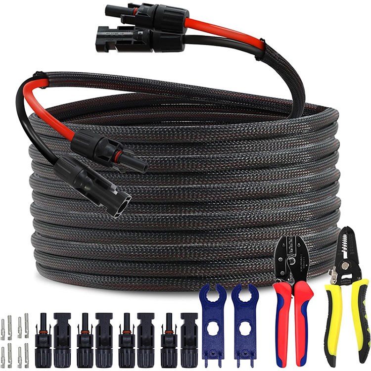 High Amperage 10 Gauge Wire ສໍາລັບ Multi Panel String Combiner